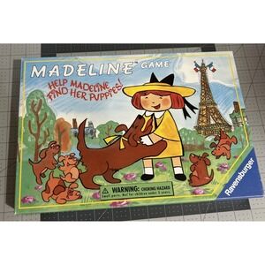 Ravensburger Madeline Help Madeline Find Her Puppies Board Game COMPLETE 1992
